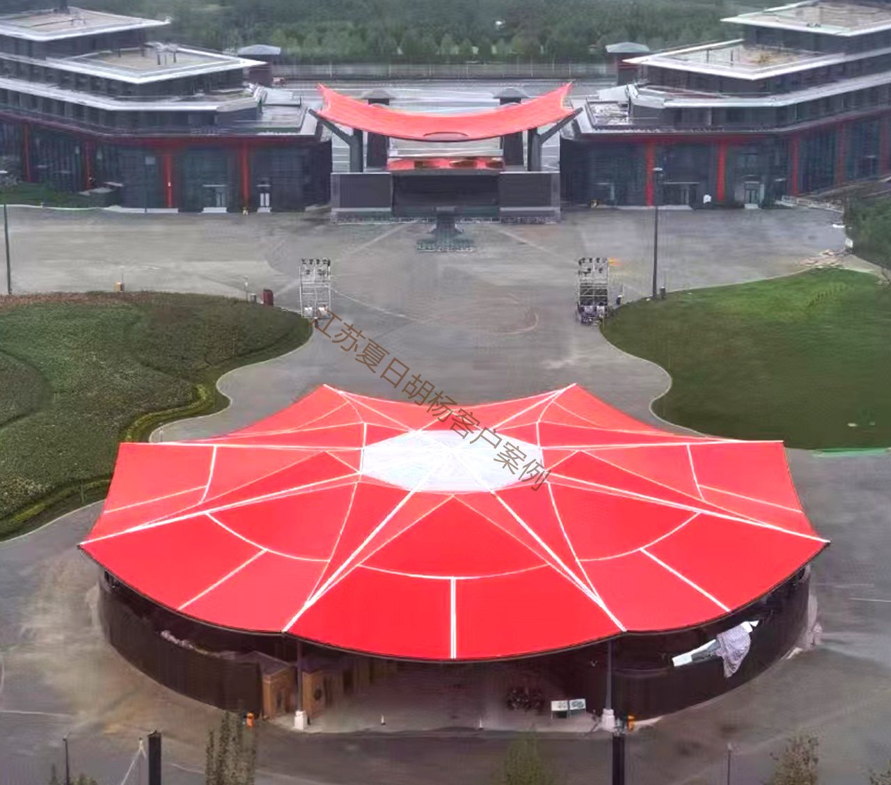 PTFE+ETFE 景观工程 - 陕西咸阳